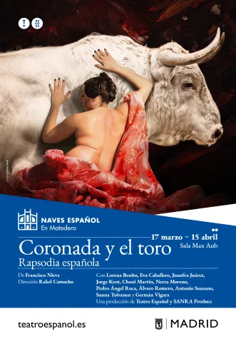 Cartel Coronada y el toro